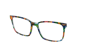 The Quidditch Patchwork - Angle Top Thumbnail - Pair Eyewear