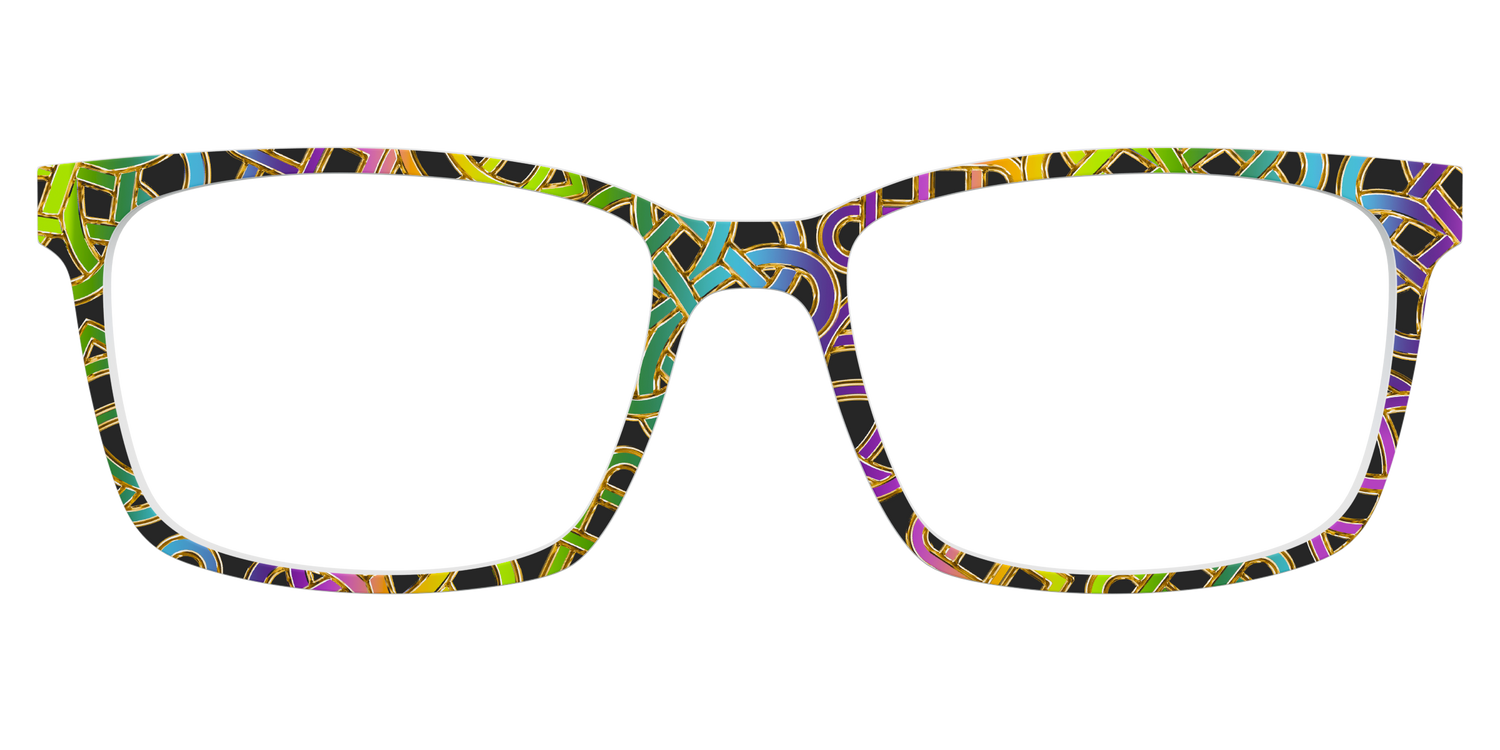 The Rainbow Celtic Chrome - Lifestyle Kirby Top Image - Pair Eyewear