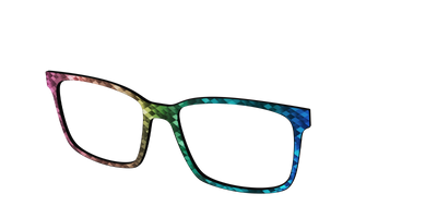 The Rainbow Prism - Angle Top Thumbnail - Pair Eyewear