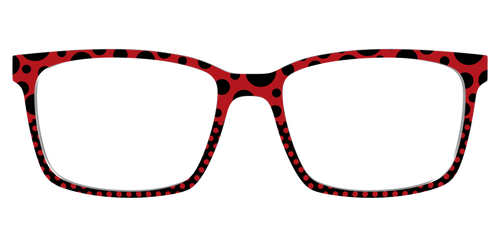 The Red Spotted Split - Kirby Top - Pair Eyewear