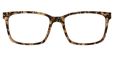 The Sandalwood Tortoise with Gold Foil - Front Top Thumbnail - Pair Eyewear