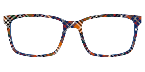 The Scholastic Plaid with Foil - Kirby Top - Pair Eyewear