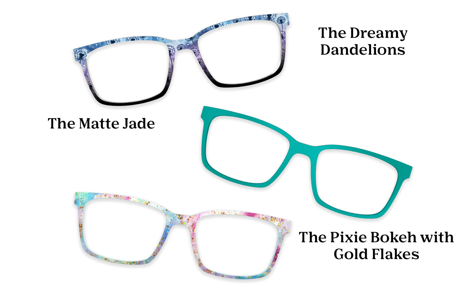The Kirby - Seafoam Clear - Pairing Set - Pair Eyewear