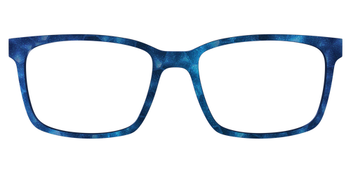The Shimmering Cobalt Hexagons - Kirby Top - Pair Eyewear