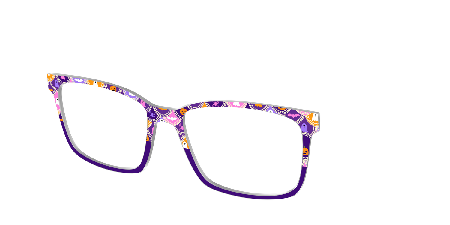 The Spooky Scallop Split - Angle Top Image - Pair Eyewear
