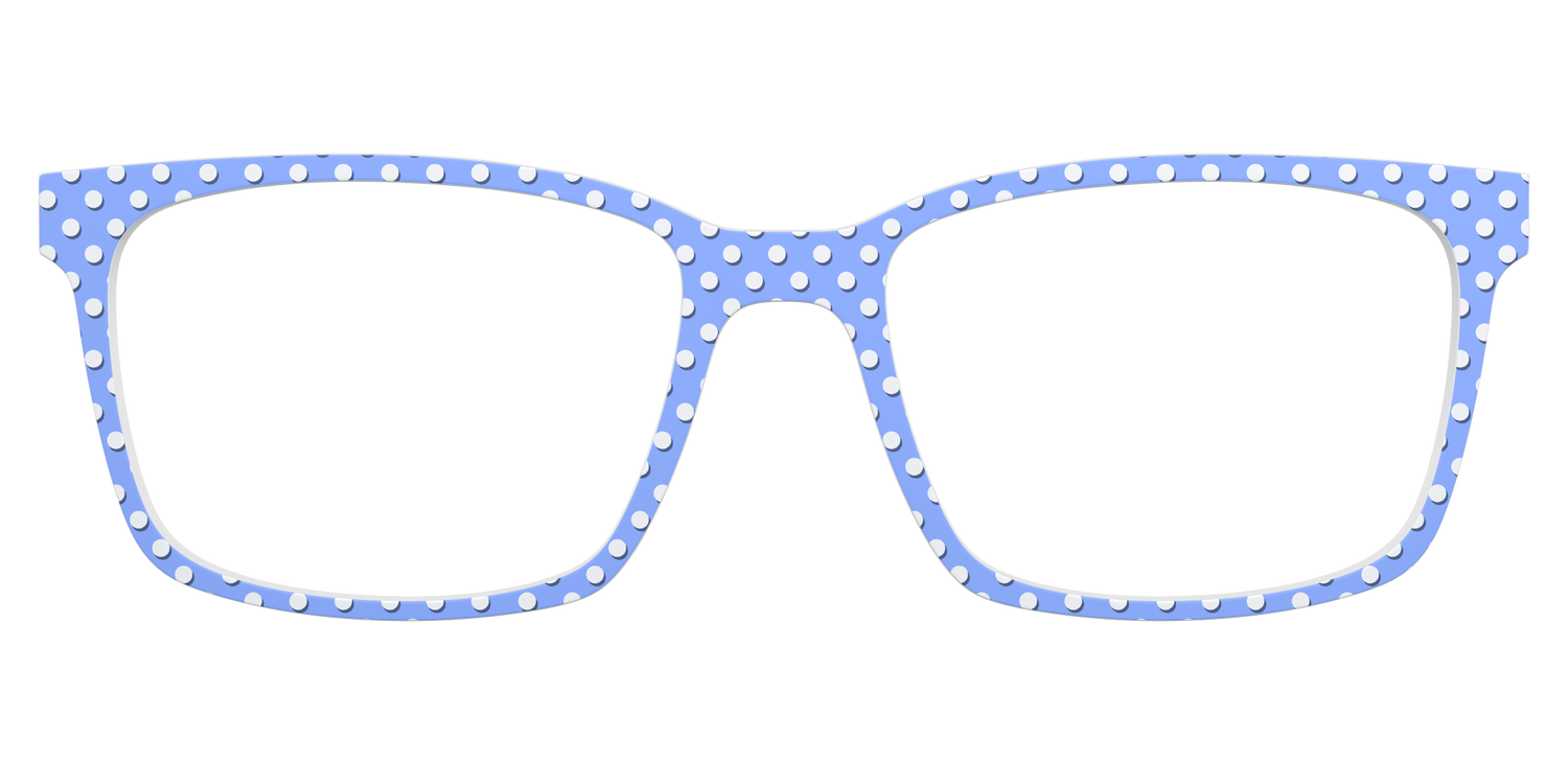 The Spring Polka Dots - Lifestyle Kirby Top Image - Pair Eyewear