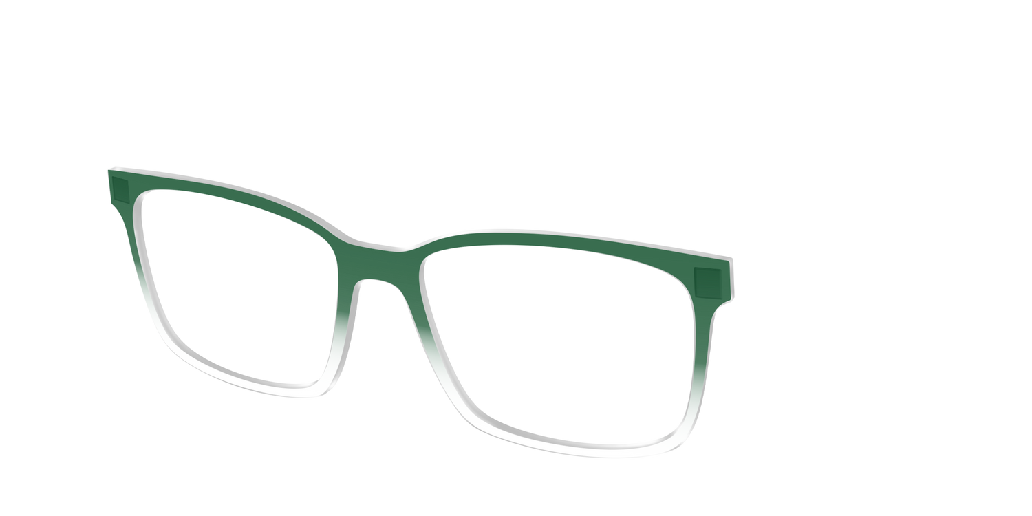 The Spruce Gradient Crystal - Angle Top Image - Pair Eyewear