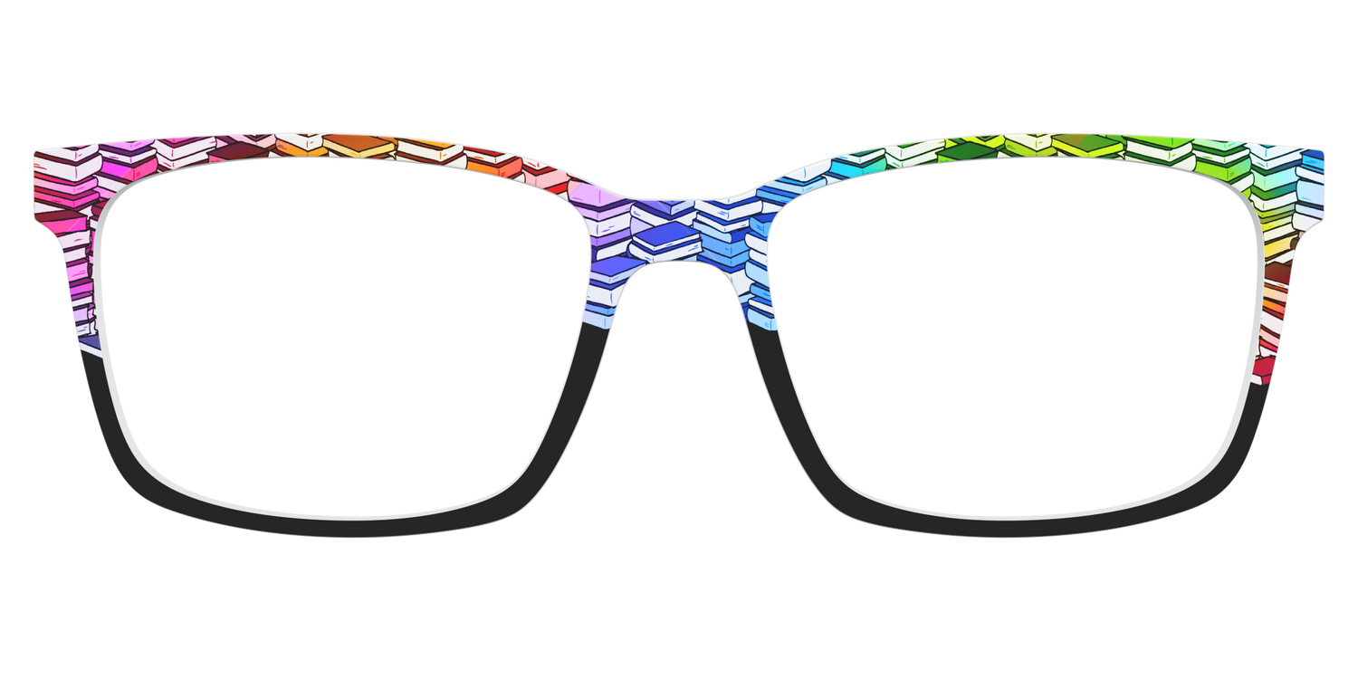 The Rainbow Stacks Split - Lifestyle Kirby Top Image - Pair Eyewear