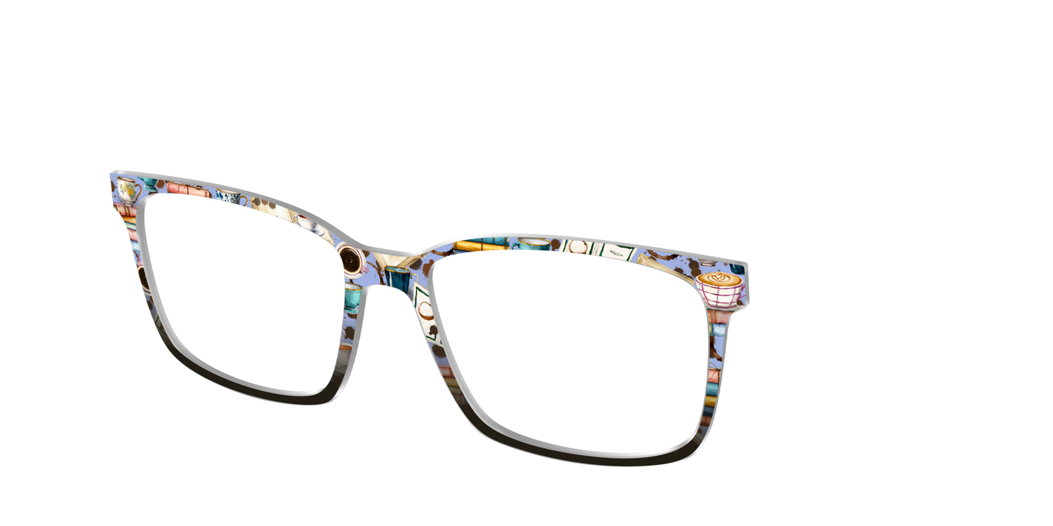 The Study Date - Angle Top Image - Pair Eyewear