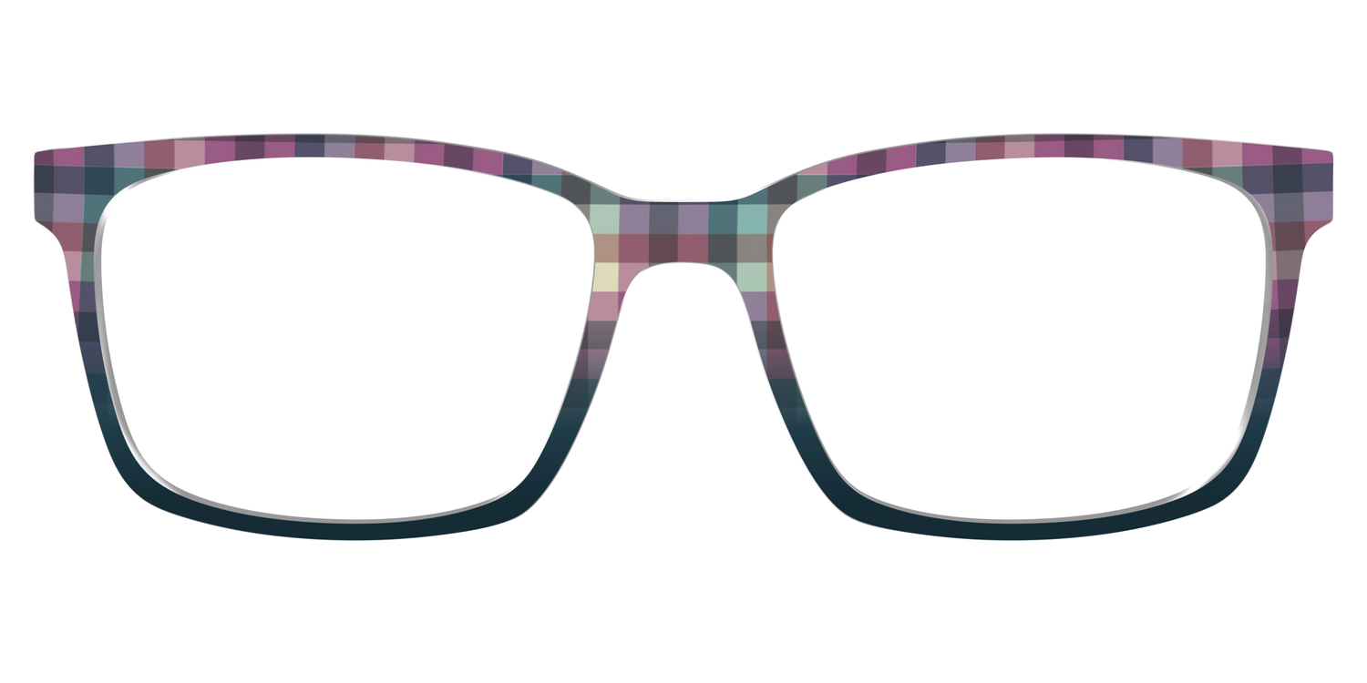 The Tranquil Gingham - Lifestyle Kirby Top Image - Pair Eyewear