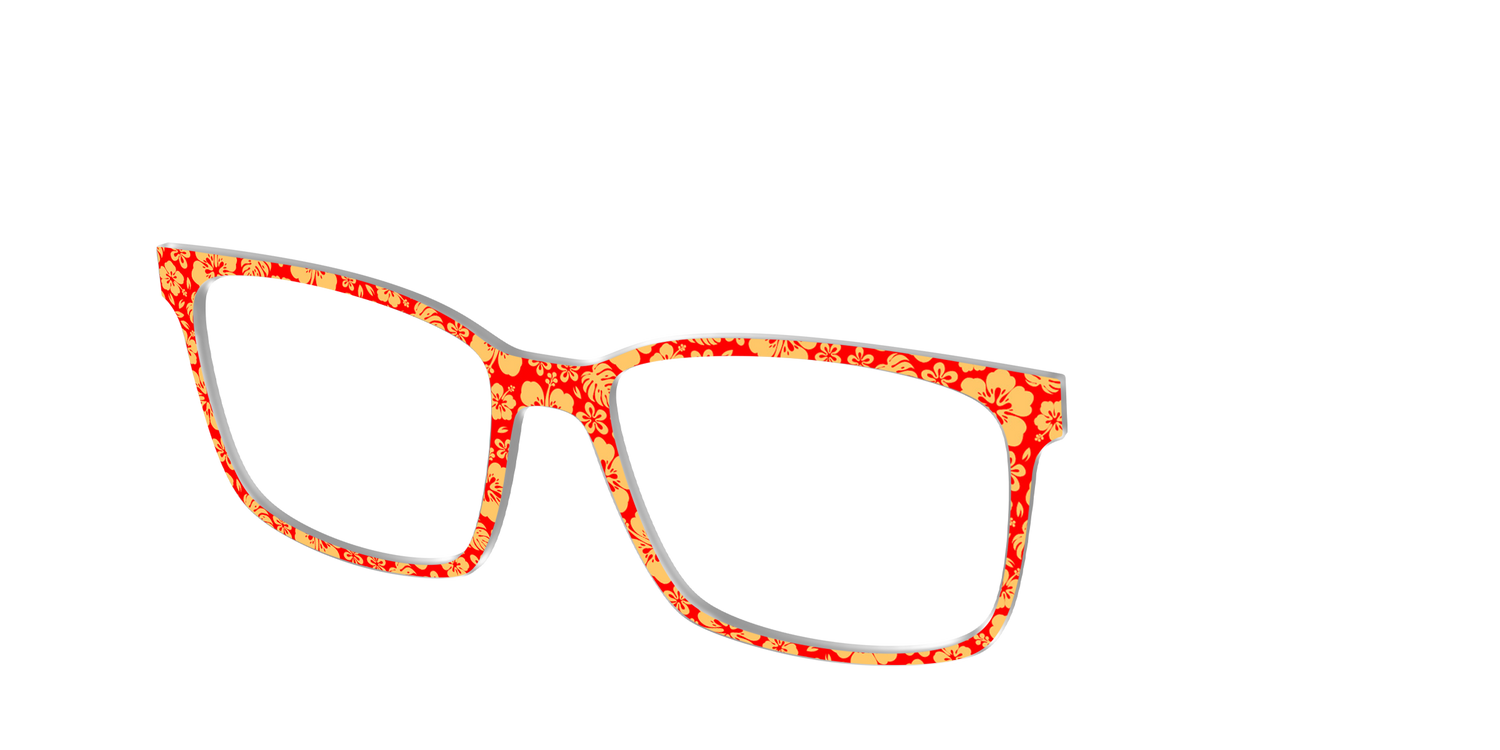 The Tropical Floral - Angle Top Image - Pair Eyewear
