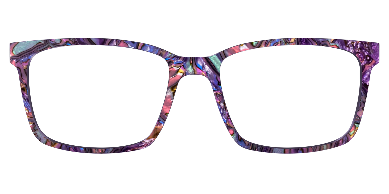 The Ultraviolet Pearl Shell - Lifestyle Kirby Top Image - Pair Eyewear