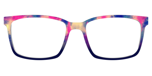 The Vibrant Tie-Dye Spots - Kirby Top - Pair Eyewear