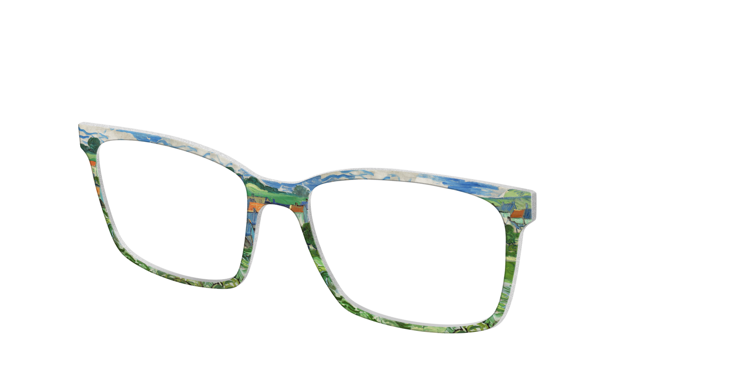 The View of Auvers-Sur-Oise - Angle Top Image - Pair Eyewear