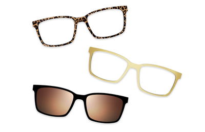 Vintage Brown Tortoise with Gold Set - Product Thumbnail 5 - Pair Eyewear