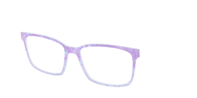 The Wavy Pearl Crystal Split - Angle Top Thumbnail - Pair Eyewear