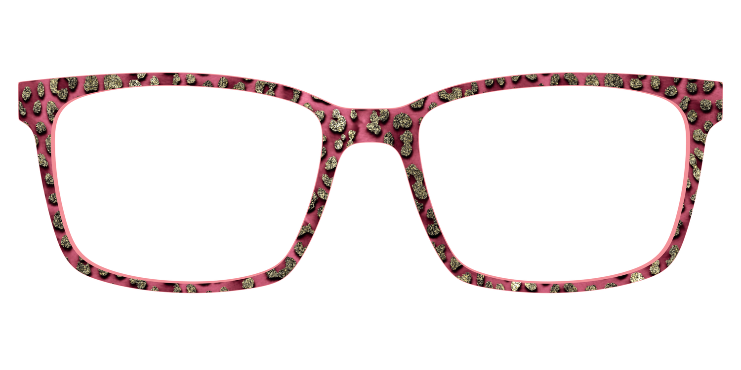 The Wild at Heart Gold Glitter - Lifestyle Kirby Top Image - Pair Eyewear