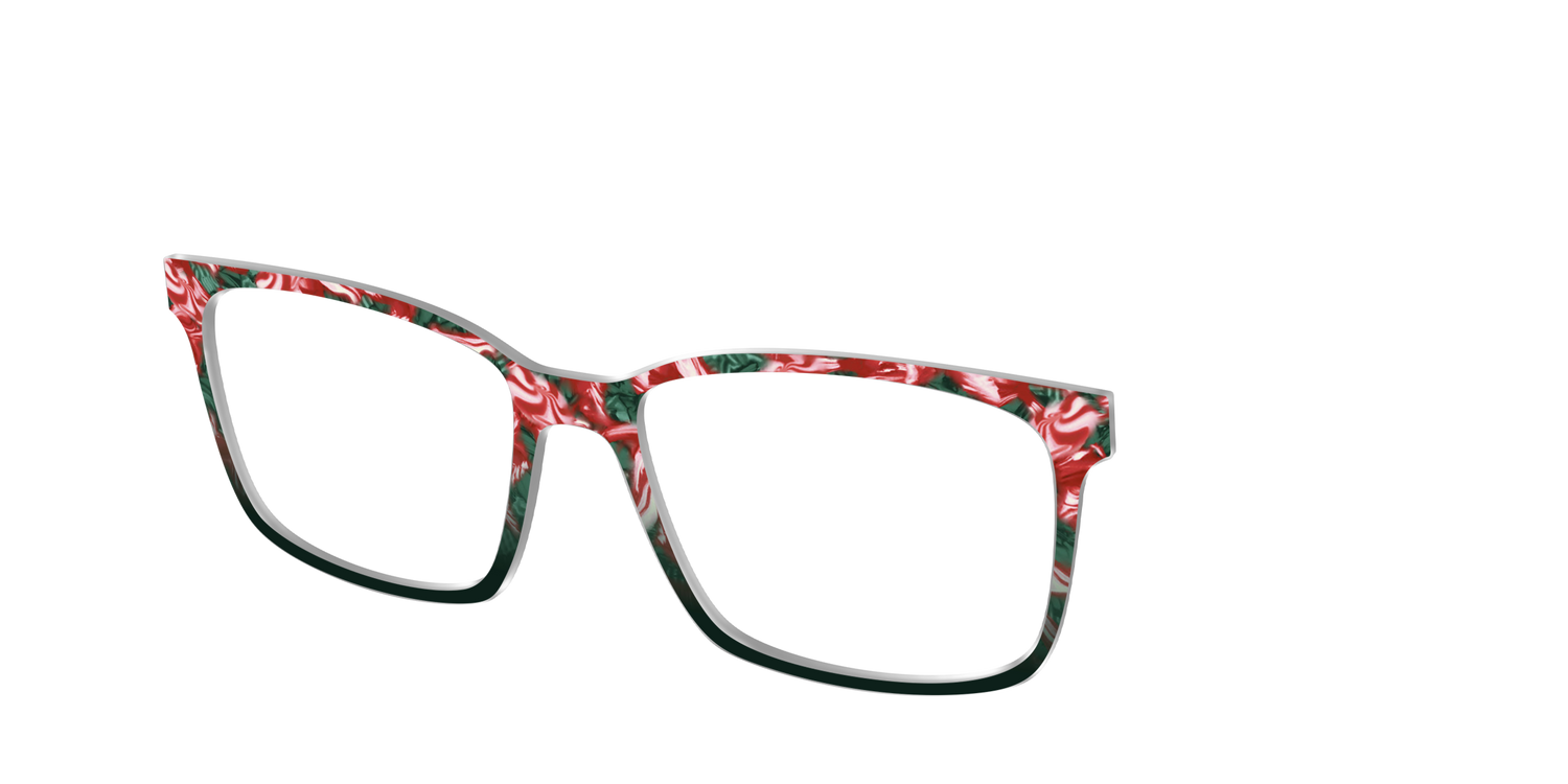 The Wintermint Tortoise - Angle Top Image - Pair Eyewear