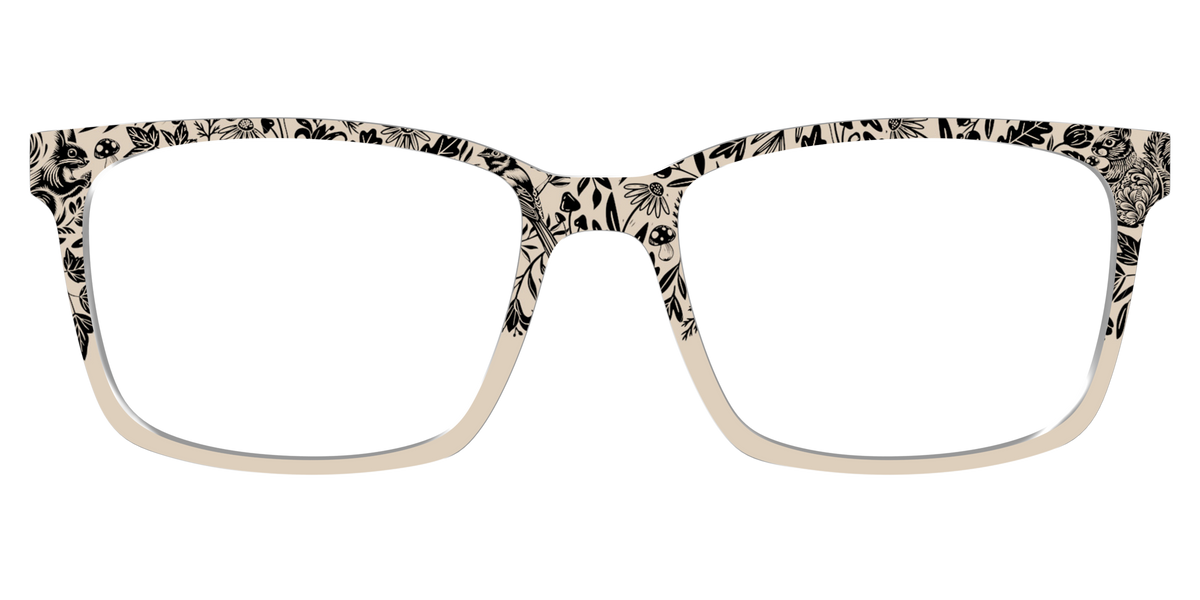 The Woodcut Squirrels - Lifestyle Kirby Top Image - Pair Eyewear