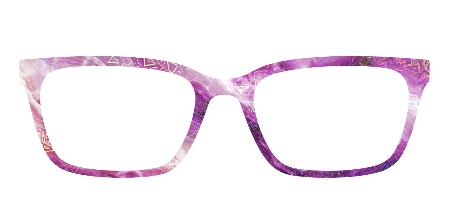 The Amethyst Geode - Front Top Image - Pair Eyewear