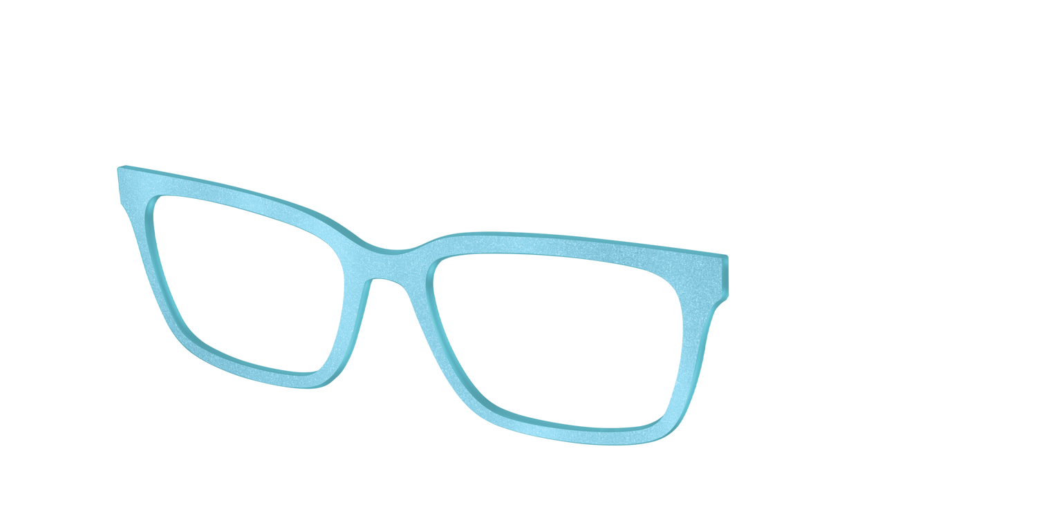 The Aqua Shimmer - Angle Top Image - Pair Eyewear
