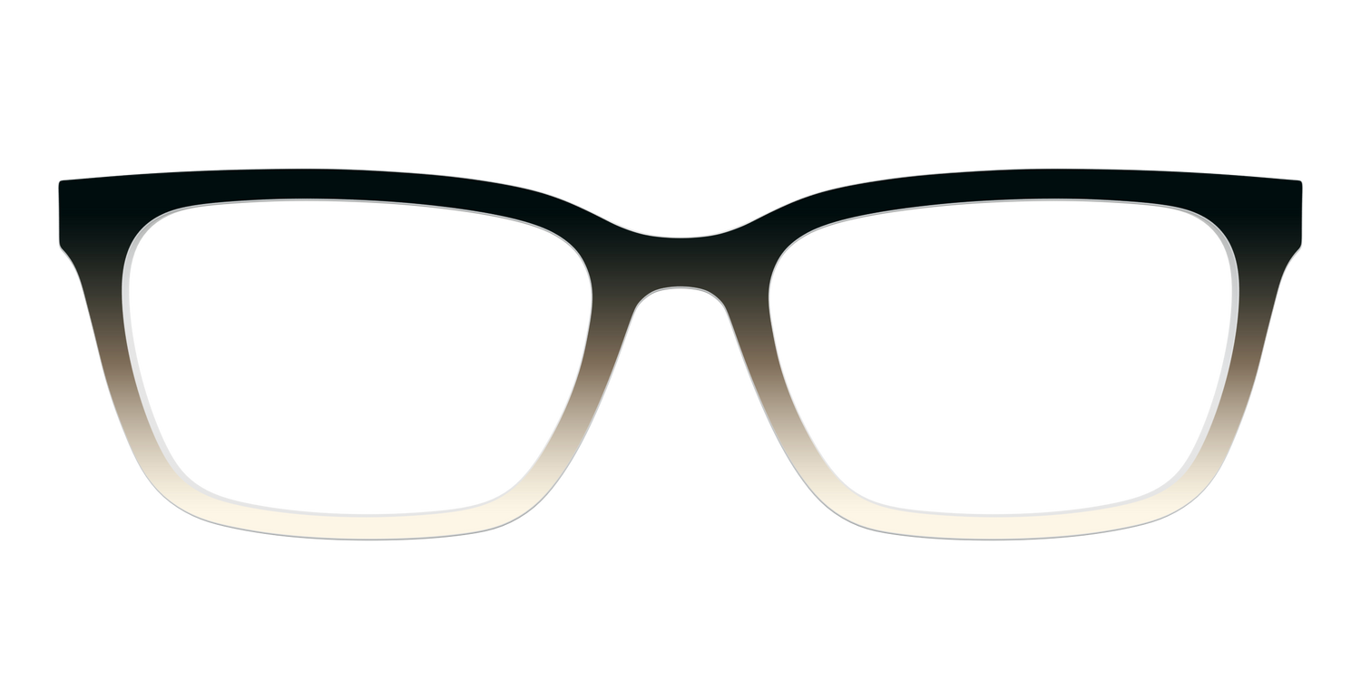 The Bark to Ivory Gradient - Front Top Image - Pair Eyewear