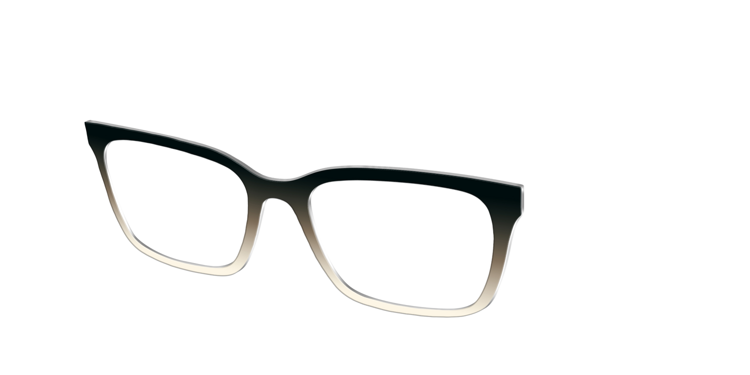 The Bark to Ivory Gradient - Angle Top Image - Pair Eyewear