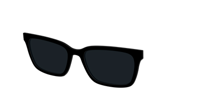 The Non-Polarized Black Sun Top - Angle Top Thumbnail - Pair Eyewear