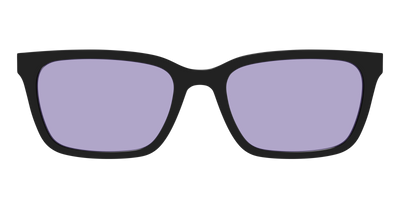 The Black With Celestial Purple Lens - Front Top Thumbnail - Pair Eyewear
