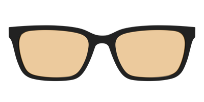 The Black With Umber Brown Lens - Front Top Thumbnail - Pair Eyewear