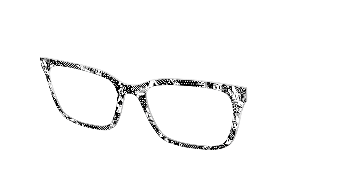 The Bold Mickey & Friends - Angle Top Image - Pair Eyewear