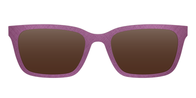 The Polarized Brushed Rose Sun Top - Front Top Thumbnail - Pair Eyewear
