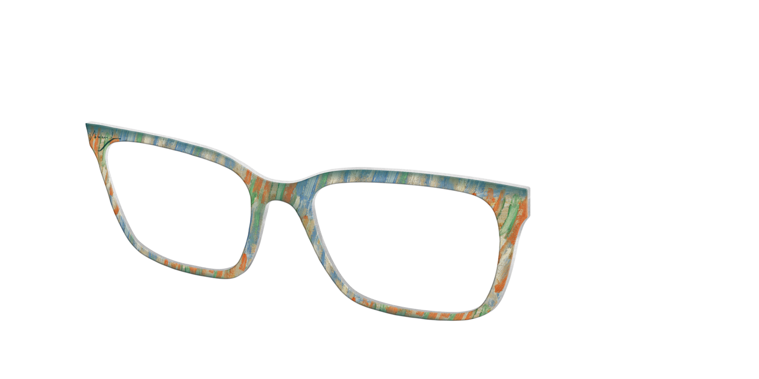 The Brush Strokes - Angle Top Image - Pair Eyewear
