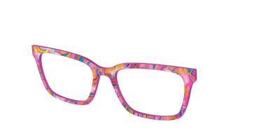 The Bubble Gum Pearl Marble - Angle Top Thumbnail - Pair Eyewear