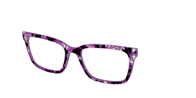 The Dark Orchid Pearl Tortoise - Angle Top Thumbnail - Pair Eyewear