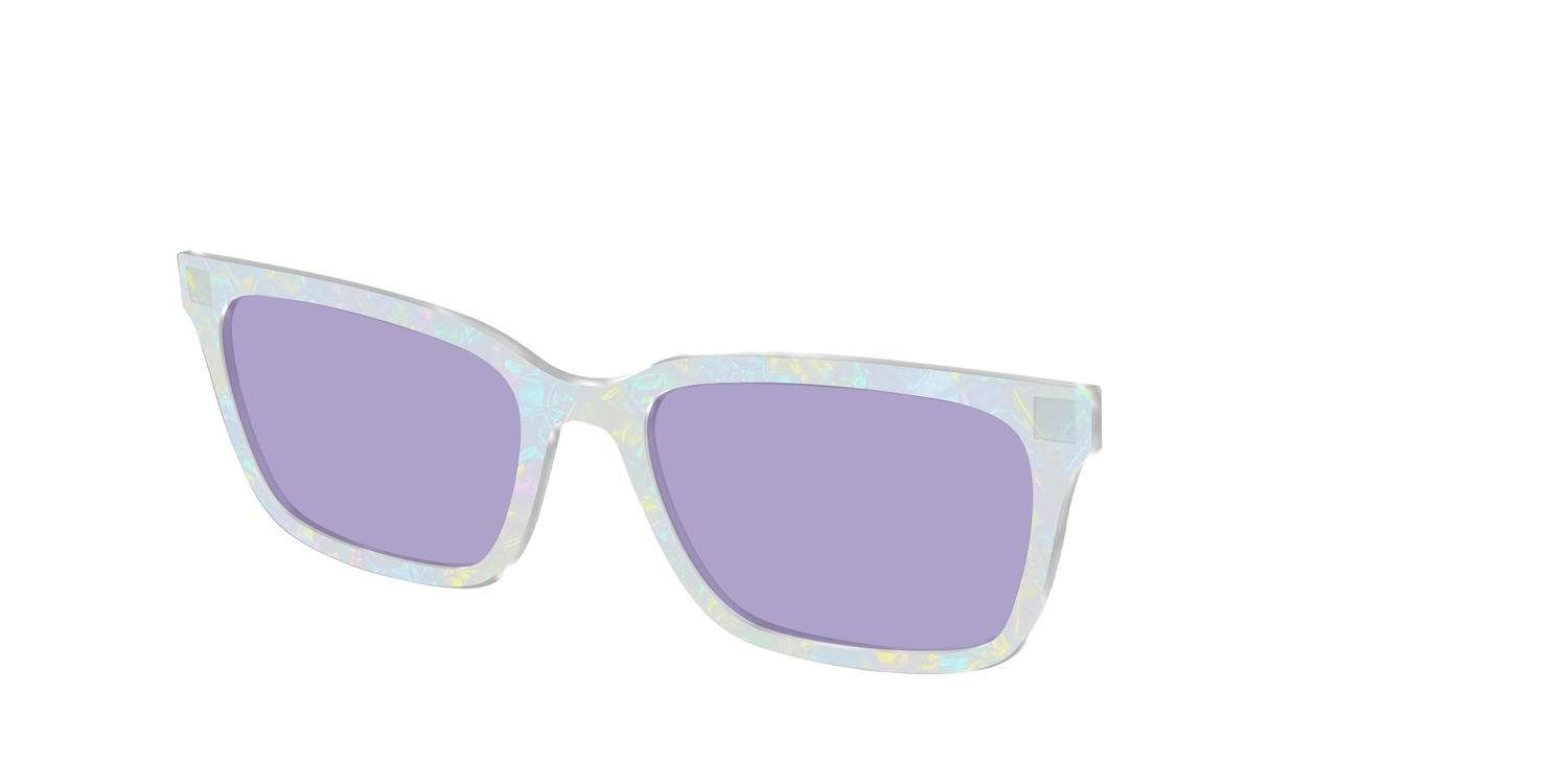 The Dazzling Opal with Celestial Purple Lens - Angle Top Image - Pair Eyewear