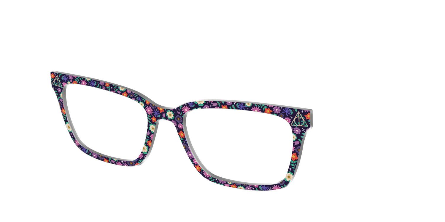 The Deathly Hallows Floral - Angle Top Image - Pair Eyewear