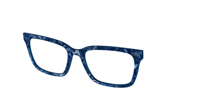The Deep Slate Pearl Marble - Angle Top Thumbnail - Pair Eyewear