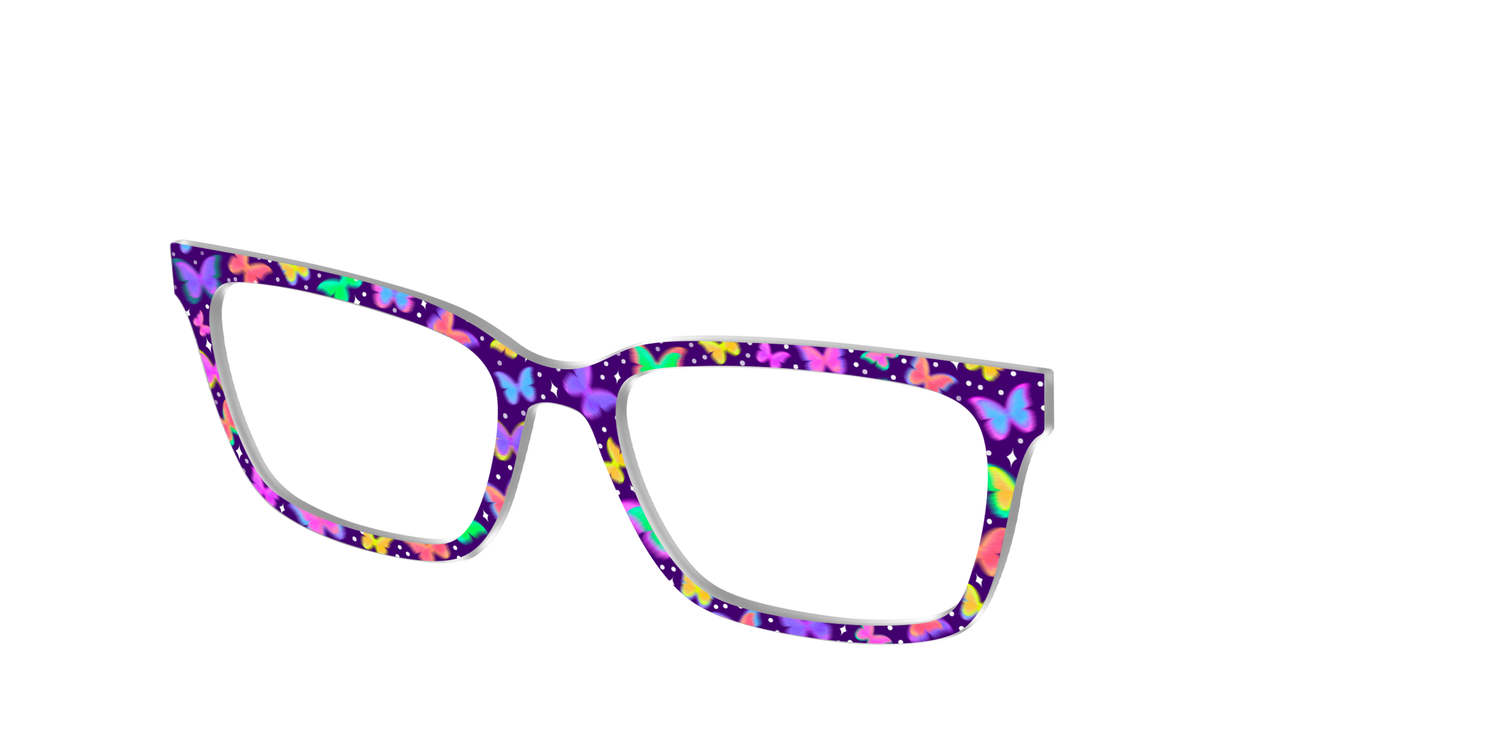 The Delicate Butterflies - Angle Top Image - Pair Eyewear