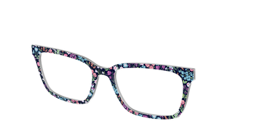 The Demure Blossoms - Angle Top Thumbnail - Pair Eyewear