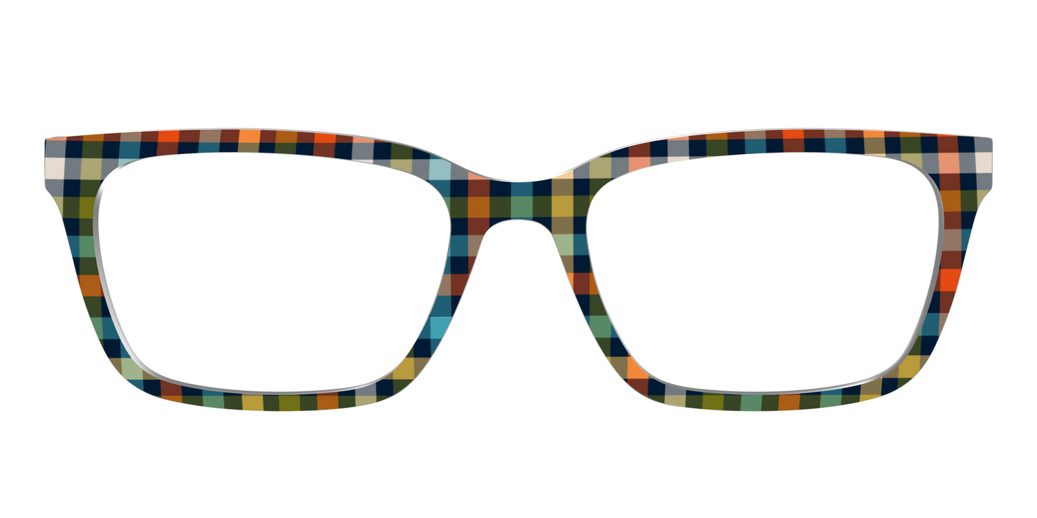 The Dockside Gingham - Front Top Image - Pair Eyewear