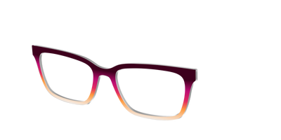 The Ember Gradient - Angle Top Thumbnail - Pair Eyewear