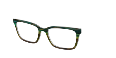 The Emerald Gradient Horn - Angle Top Thumbnail - Pair Eyewear