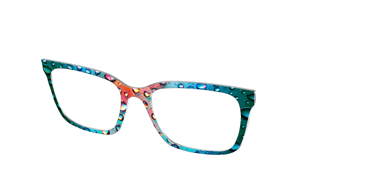 The Ethereal Water Beads - Angle Top Image - Pair Eyewear