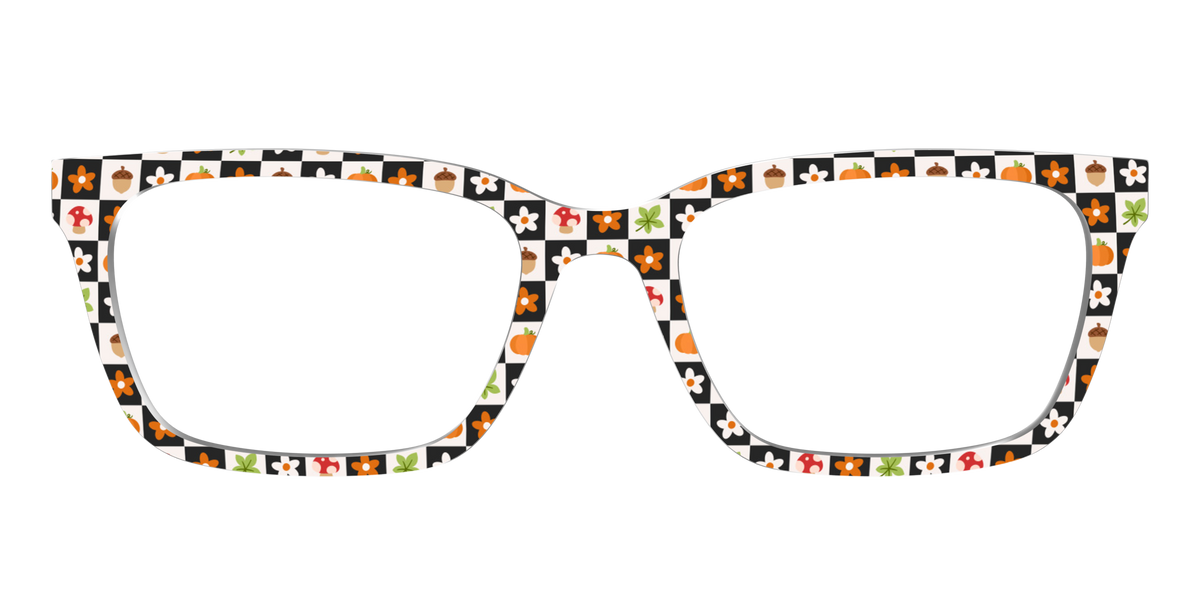 The Fall Festive Check - Front Top Image - Pair Eyewear