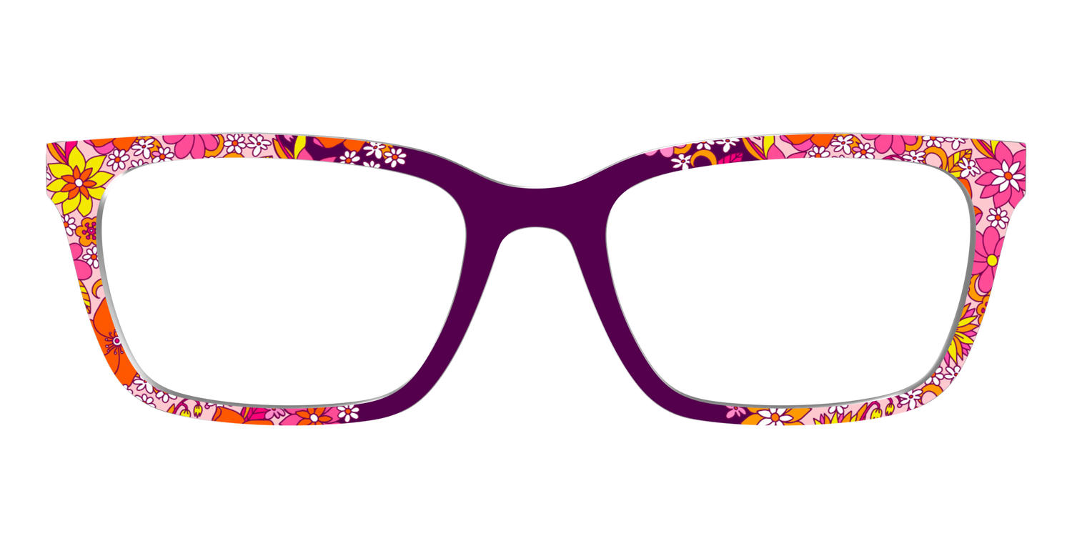 The Far Out Floral - Front Top Image - Pair Eyewear