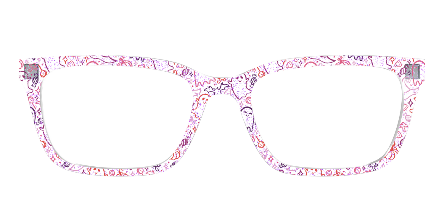 The Frightfully Fun Doodles Crystal - Front Top Image - Pair Eyewear
