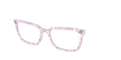 The Frightfully Fun Doodles Crystal - Angle Top Thumbnail - Pair Eyewear