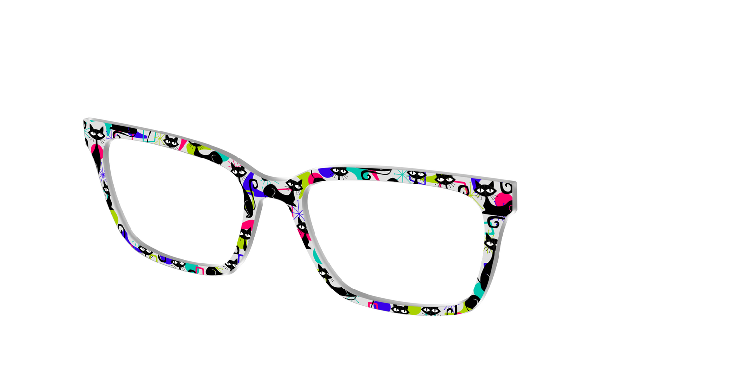 The Futuristic Felines - Angle Top Image - Pair Eyewear