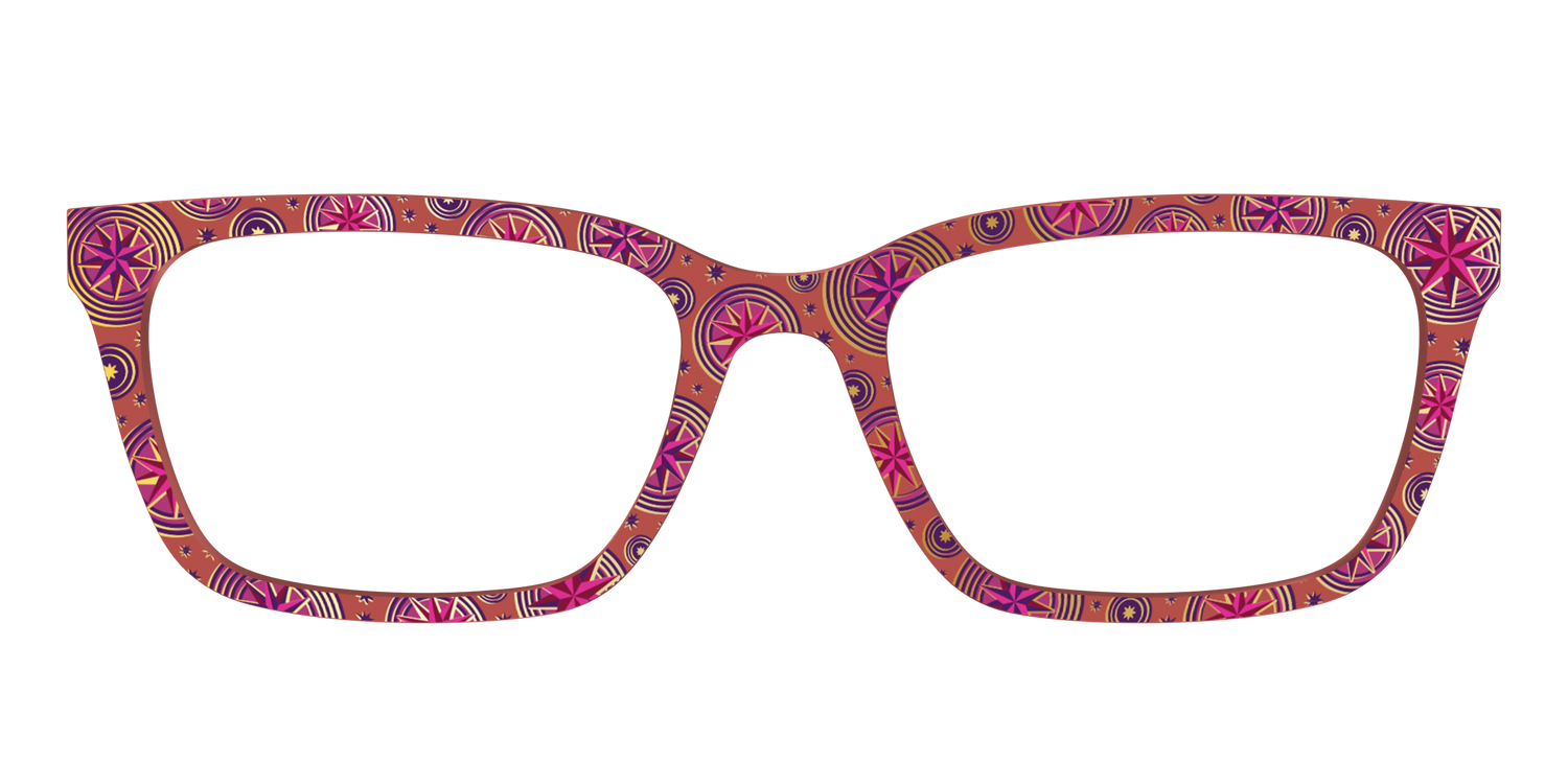 The Gold Foil Luna Lovegood™ - Front Top Image - Pair Eyewear